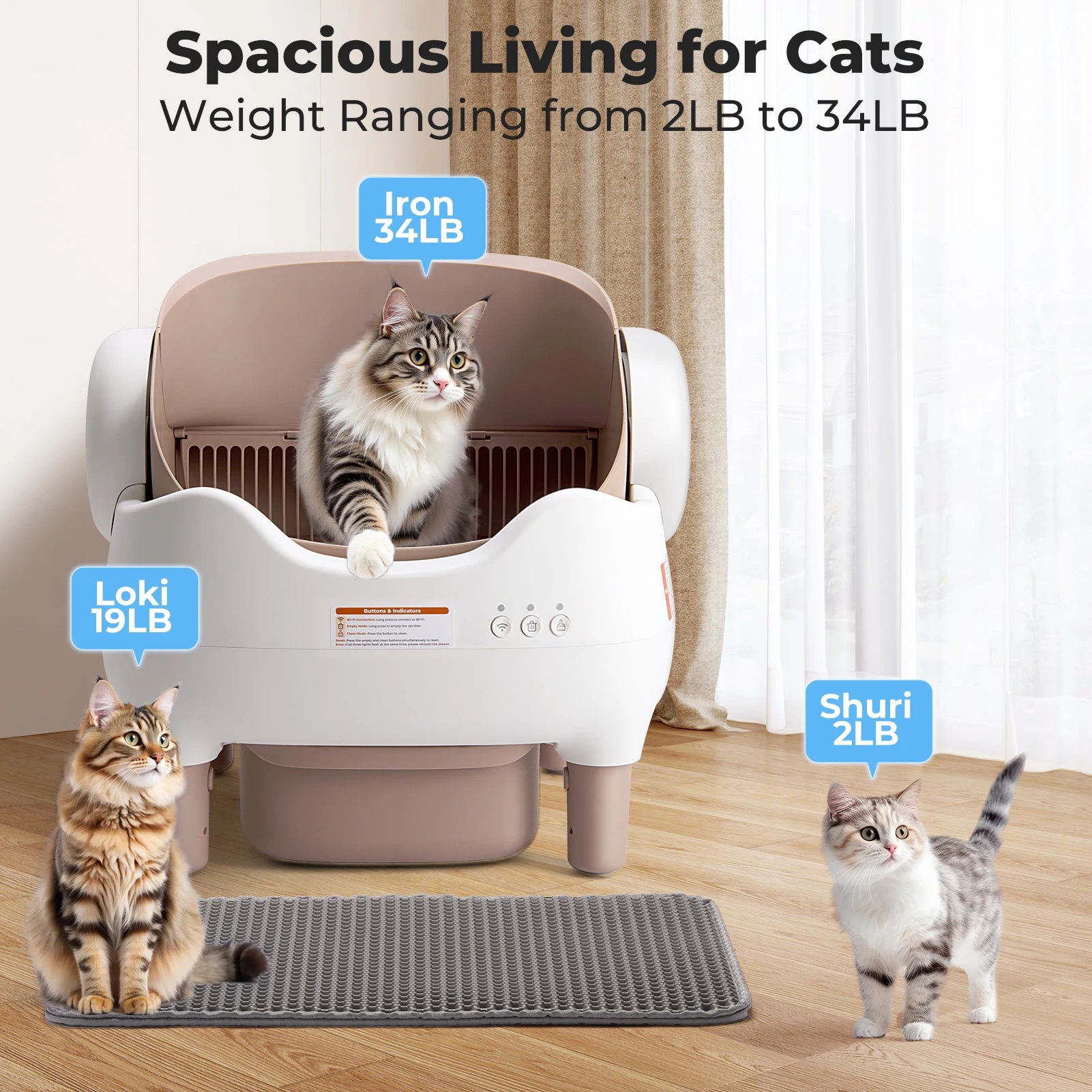 Meow Meow Automatic Litter Box